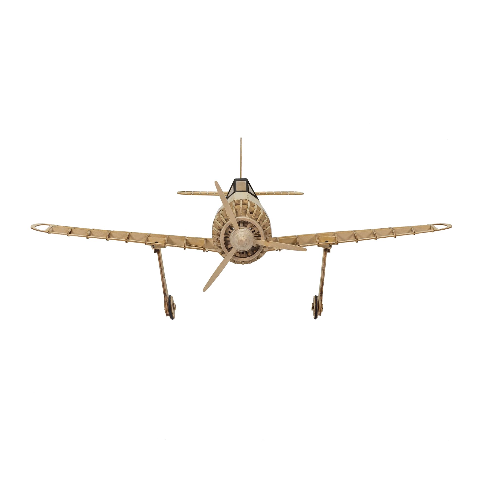 FW-190A Puzzle en bois d'avion 3D 1:25, découpe au laser, kit d'avion en bois de balsa à construire pour adultes, modèles en bois pour décoration de la maison, cadeau d'anniversaire