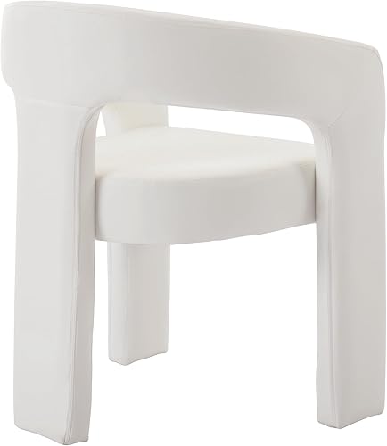 Miniatura 5 de Sillas de piel sintética, modernas sillas tapizadas para dormitorio, sillas de comedor con patas de madera, sillones decorativos montados para Negro