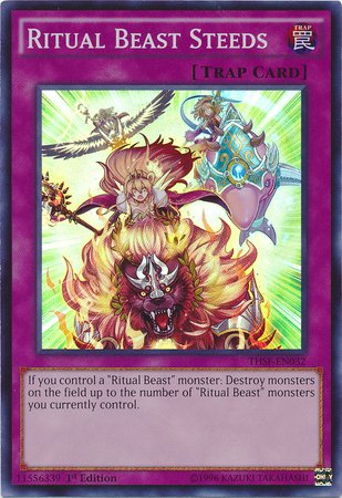 YU-GI-OH! - Combination with The Ritual Beast (THSF-EN032) - The Secret Forces - Unlimited Edition