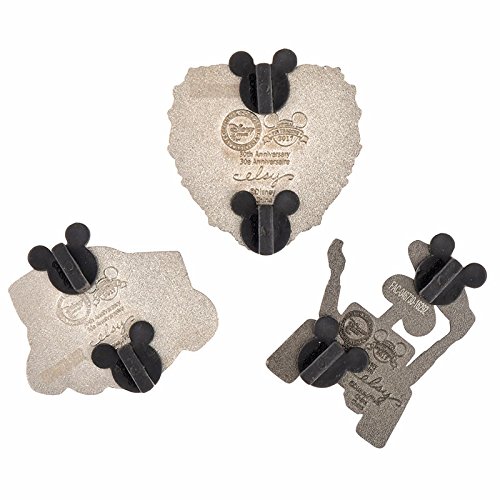 Disney Store jpan, pin badge Disney characters 2006-2008 30th Anniversary, TSUM TSUM plush