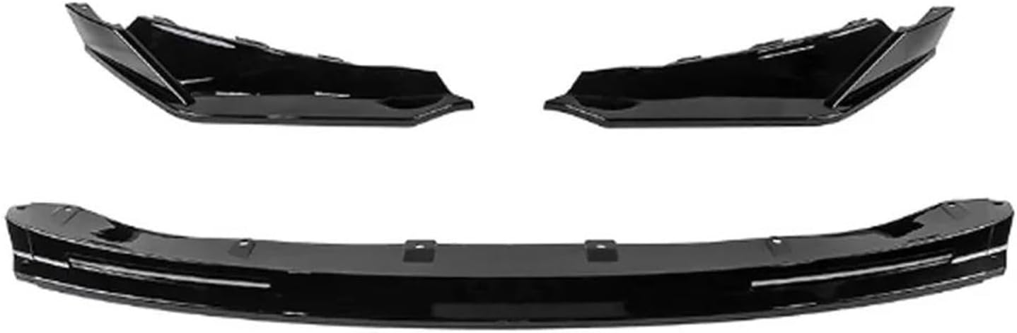 Car Diffuser Body Kit Spoiler For BMW For M3 G80 For M4 G82 2021 2022 2023+ Front Bumper Splitters Diffuser Lip Spoiler Front Spoiler(Glossy Black)