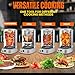 Flexzion Vertical Rotisserie Oven Grill - Countertop Shawarma Machine Kebab Electric Cooker Rotating Oven, Stainless Steel Roaster w/Bake Ware Kebob Skewers Stain Resistant Rotisserie Machine