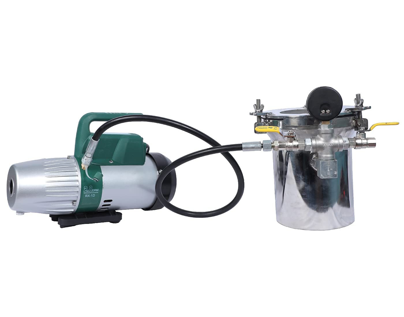 Buy CHEMZEST 5 Litre Stainless Steel Vacuum Chamber Kit for Degassing