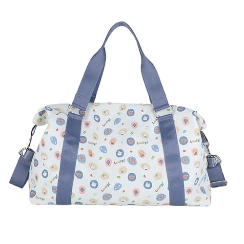 JUCHRZEY Reisetasche, Handgepäck, Übernachtungstasche, Nylon-Einkaufstasche, großes Fassungsvermögen, Gepäck, Handtasche, Krankenhaustasche for Arbeit und Entbindung for Frauen
