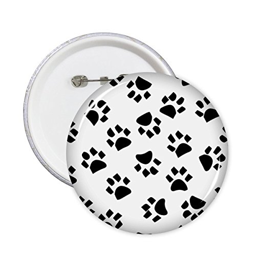Badge bouton chat art XXL, le lot de 5 pins idéal à offrir