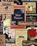 Meal Planner: Weekly Menu Planner with Grocery List [ Softback * Large (8