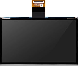 ELEGOO 10-Inch 12K Monochrome LCD with 11520x5120 Resolution and 9H Tempered Glass Protection, Compatible with ELEGOO Saturn 3/Saturn 3 Ultra Resin 3D Printer