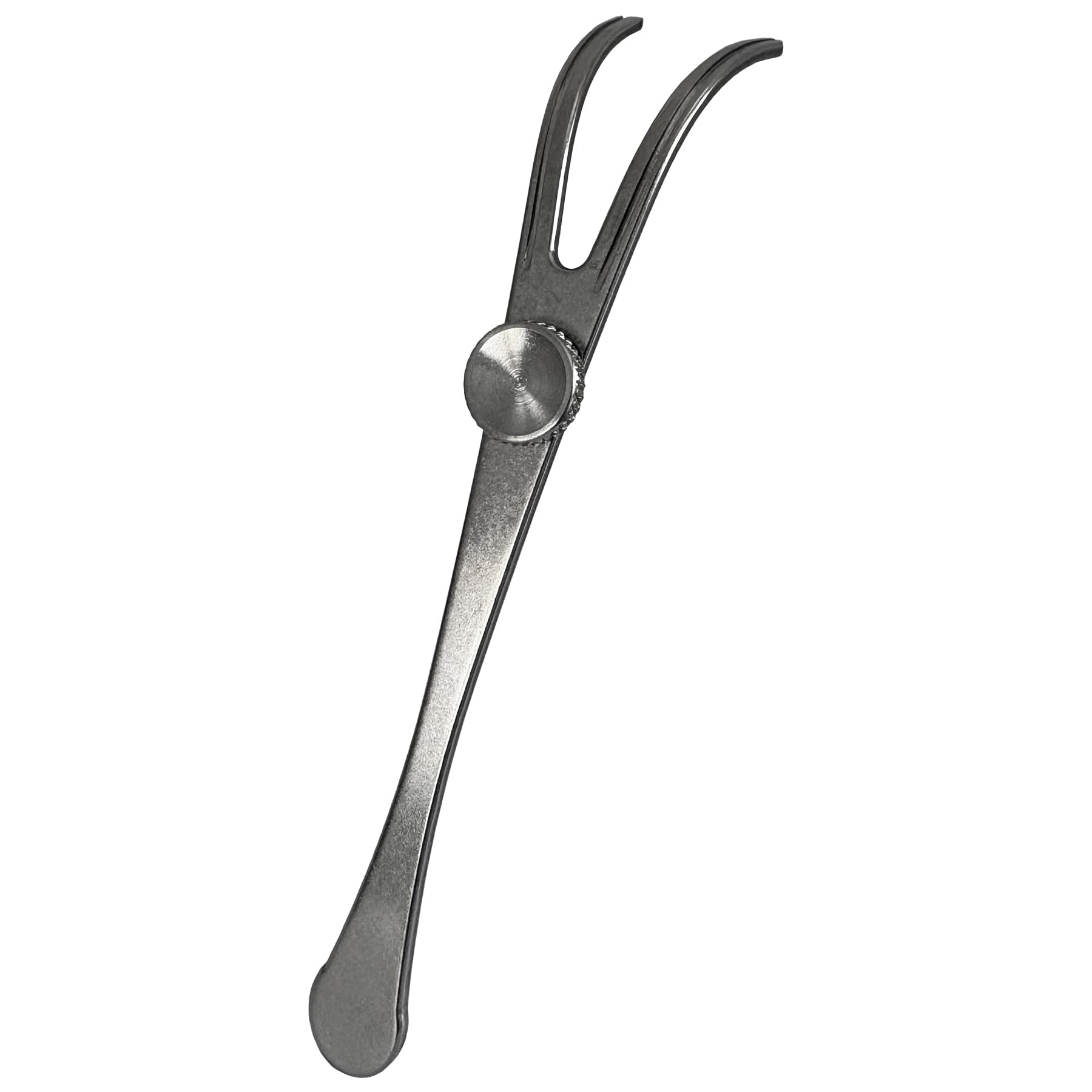 Dental Floss Holder, Refillable & Reusable Floss Pick - Dental Floss Handle - Stainless Steel Dental Floss Holder. Durable Reusable Flosser - One Pack