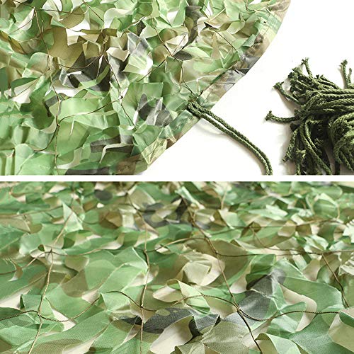 XHSSF Zweischichtiges Tarnnetz Dschungel im Freien Schattierung Camouflage Netz Sichtschutz Schattierung Sichtschutz… – Bild 8