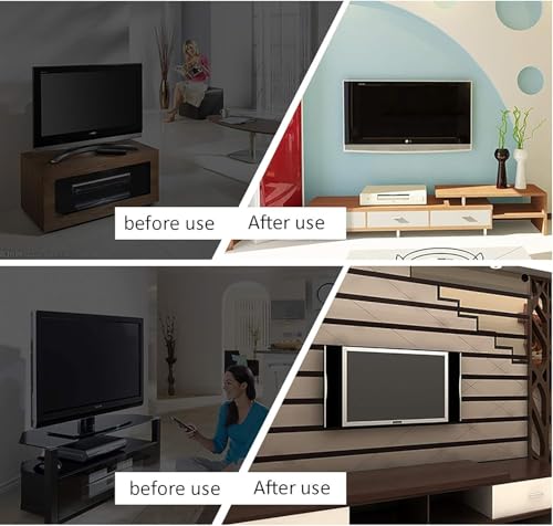Support mural pour écran TV et moniteur PC 24" max pour optimiser l'espace du bureau - 8
