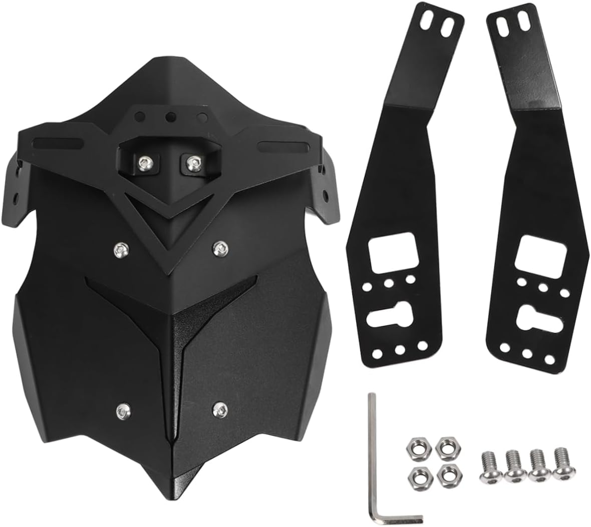 1set Aluminum Alloy Rear for Motorcycle Mountain Bike Rear Mud Guard Strong