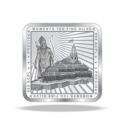 Precious Moments Ram Lalla Silver Coin 10Gms|20Gms|50Gms|100Gms| ...