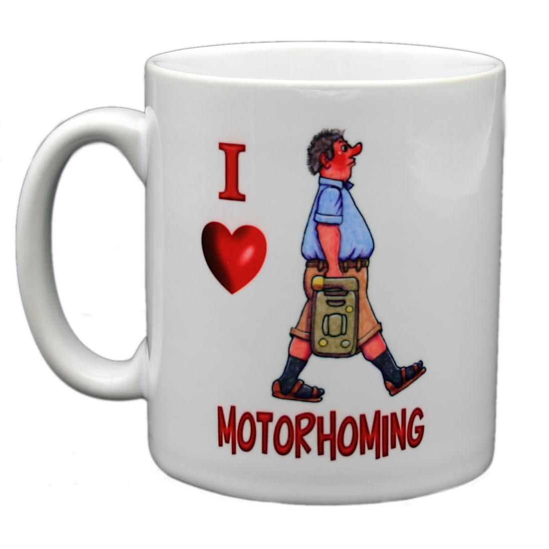 Armand Foster Love Motorhome Motorhoming Humour Cartoon Funny Gift Double Sided Mug - Cartoons, 10oz - Image 2