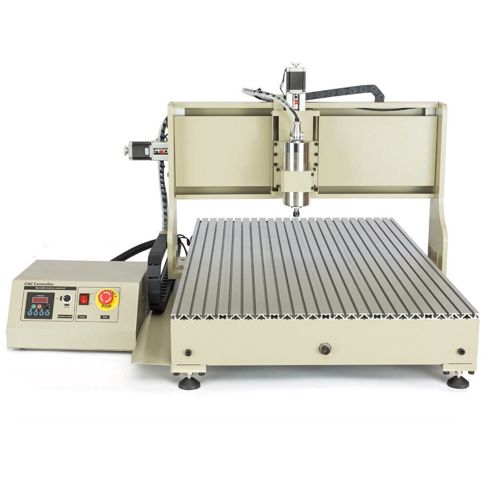 CNC6090GZ Fraiseuse en métal avec 4 axes et moteur de broche USB 2200 W