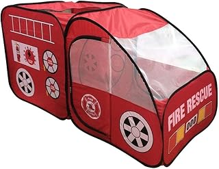 Throw Tent and Pop-up Tent for Children Camping and Play Tent for Girls and Boys Children's Car Tent Play House Baby Toy House Indoor Outdoor Castle Oversized House Fire Truck Tent