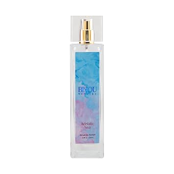 Adriatic Sea Extrait de Parfum, Unisex Perfume with Plum Pear Immortelle Jasmine Vanilla Almond, Fresh Fruity Scent, 100 ml