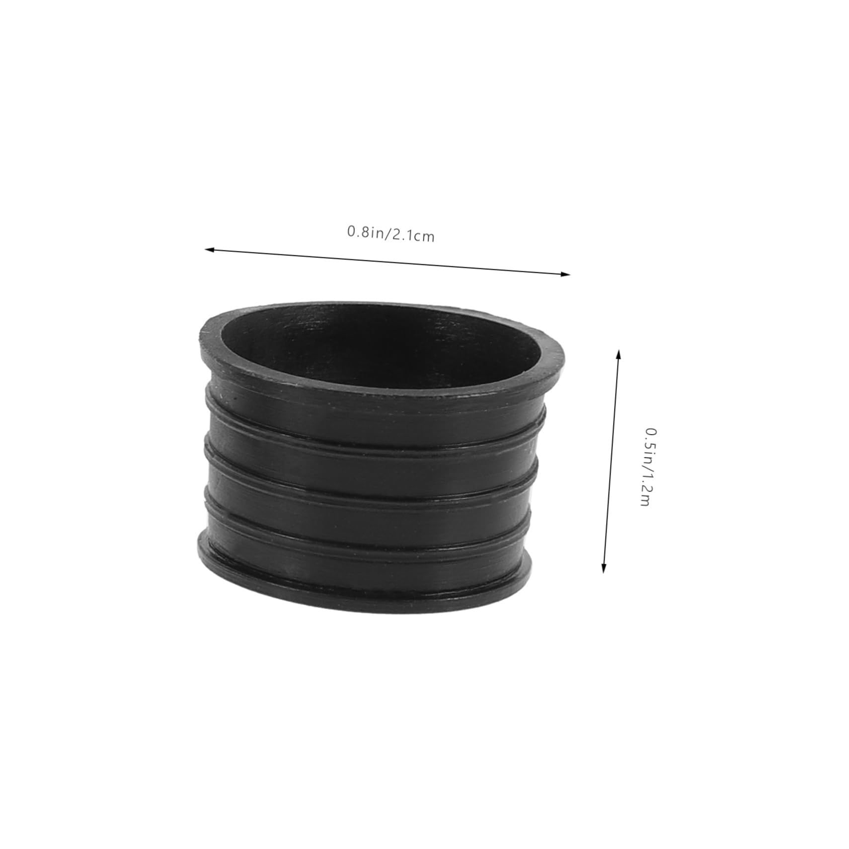 Garneck Badminton Racket Overgrip Protectors Set 15pcs Tennis Racket Rings Non-Slip Silicone Grip Reusable for Tennis Badminton