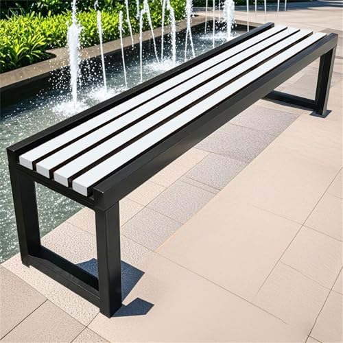 Banc d'extérieur en bois 80 à 150 cm compact pour 2-3 personnes