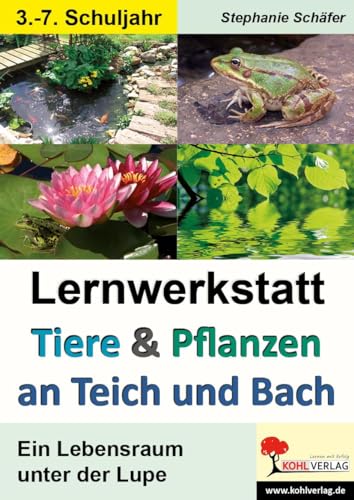 Lernwerkstatt Tiere & Pflanzen an Teich und Bach