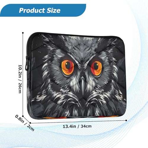 Funda para laptop Night Owl Eyes 13-14 pulgadas miniatura 3