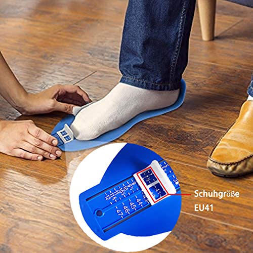 2 pezzi Misuratore del Piede pedimetro