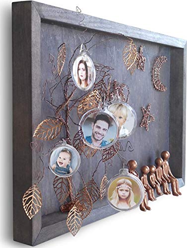 Gifts for Inlaws That Have Everything Family Picture Frame Collages for Wall 8th 19th Bronze Wedding Anniversary Grandma Willow Tree Family 5 Figurines 7 8 19 21th Year Wall Charmers Her Grandparents