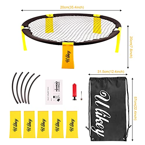 Ulikey Spiele Ball Set, Spieleset Team Games, Smackball, Rasenteam Sportspiel, Mini Volleyball Spielset, Strike Ball… – Bild 8