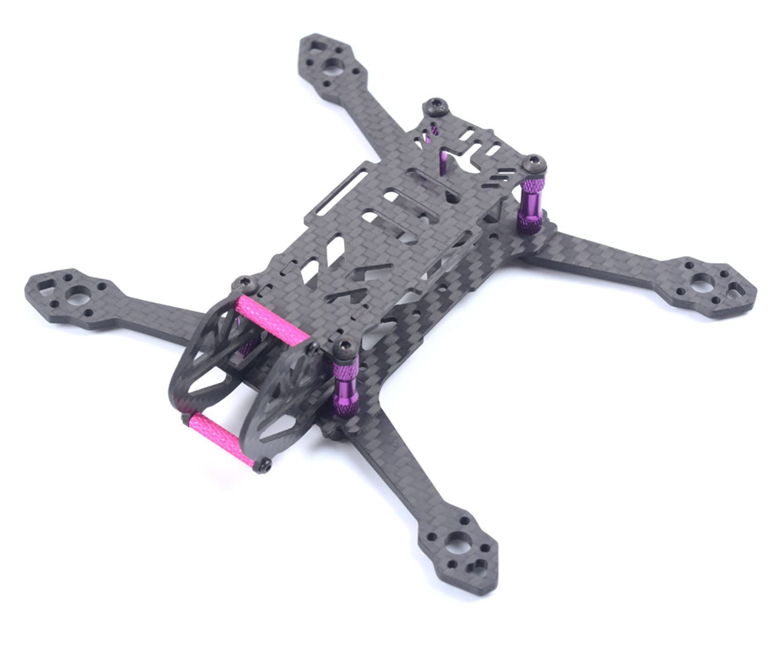 Turtle Dual Split, do MINI, 3 cale, rozstaw osi 145 mm, ramię 3 mm, rama wyścigowa FPV z włókna węglowego Zestaw do budowy dronów