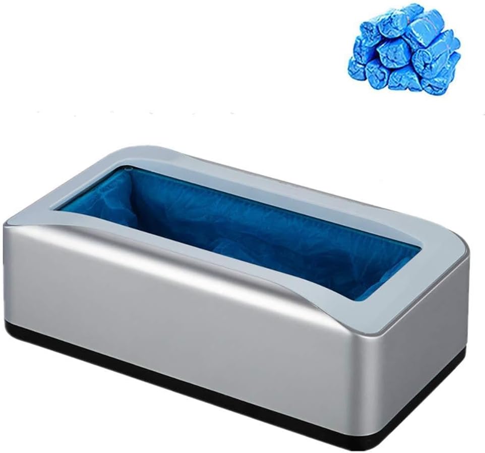 BCCCLLLSA 自動靴カバーディスペンサー ポータブル靴カバー 家庭用マシンディスペンサー 使い捨てブーツ&amp;シューズカバ