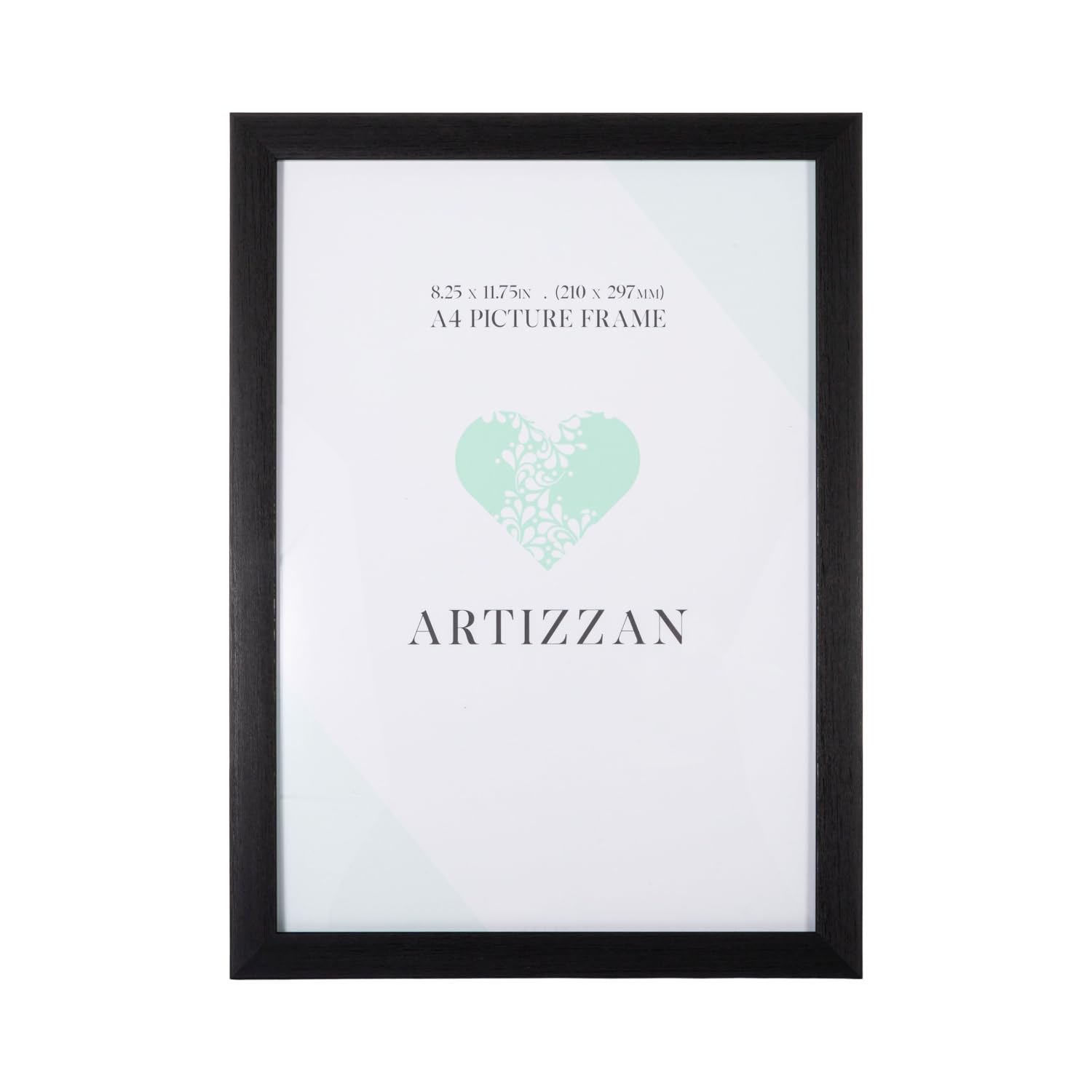 Modern and Stylish Wood Effect Plastic Frame for Wall Hanging