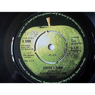 Alternative view of PAUL MCCARTNEY Junior's Farm 7" Single