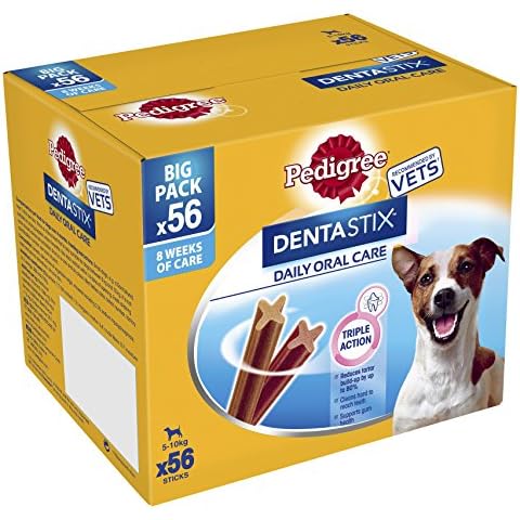 Pedigree Dentastix Daily Oral Care Small Dog 5-10 k g, 56 Sticks, Pack of 1 Cover