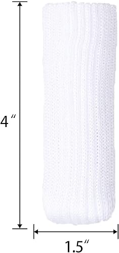 Miniatura 9 de Hazeland - Protectores de patas de silla de punto de alta elasticidad para suelos de madera dura, 32 unidades, antideslizantes, sin arañazos,