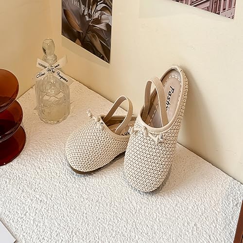 Girls Slides With Back Strap Closed Toe Casual Slip on Dress Shoes Comfortable Toddle Little Kids Walking Sandals3