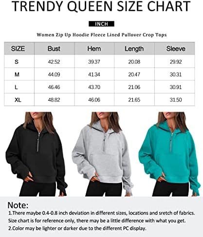 Trendy Queen Women Half Zip Cropped Hoodies Fleece Quarter Zip Up Pullover Sweatshirts Winter Clothes 2022 Outfits Sweater 6 Trendy Queen Women Half Zip Cropped Hoodies Fleece Quarter Zip Up Pullover Sweatshirts Winter Clothes 2022 Outfits Sweater
