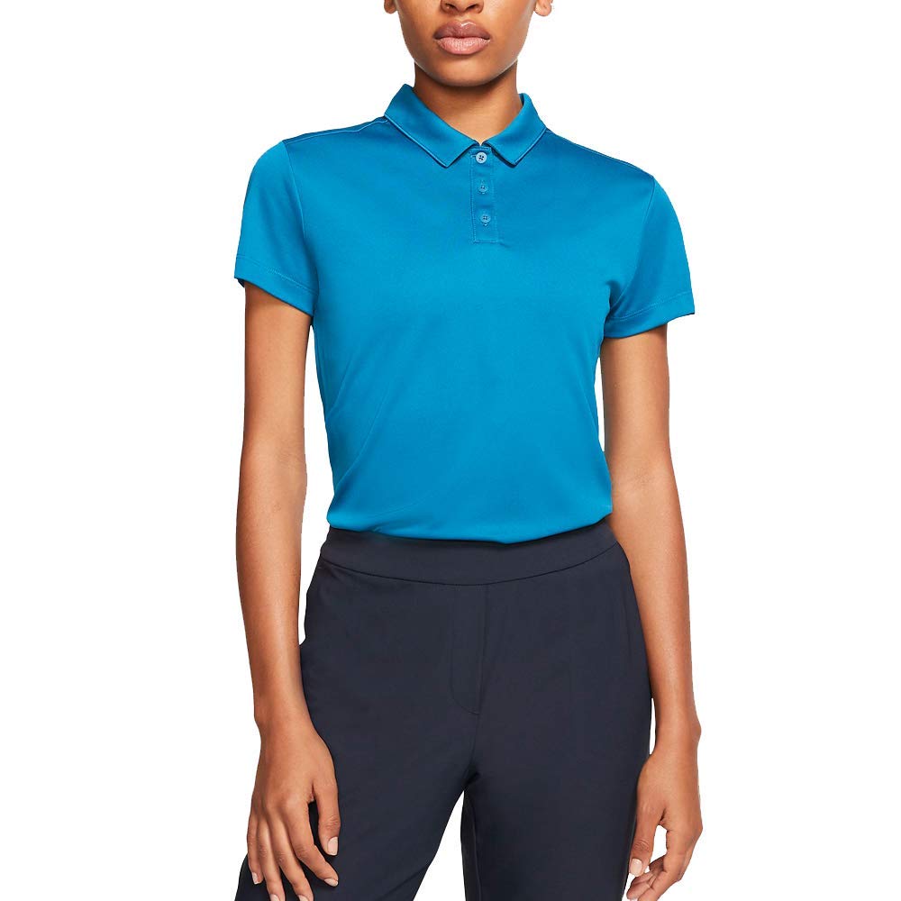 Nike Women's Nike Dry Polo Short Sleeve Polo Donna