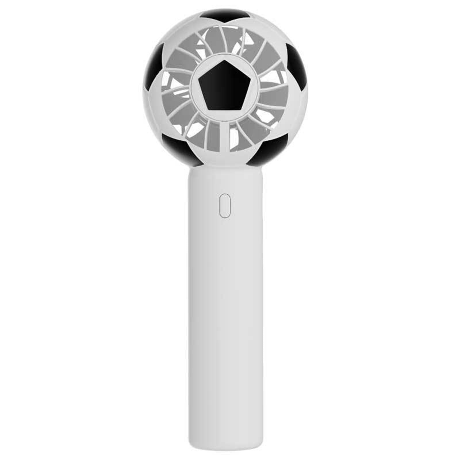 Tsophreniq Rechargeable Soccer Inspired Hand Fan with Long Lasting Energy Source Compact Size Ventilation Maker for Gatherings Strong Wind Handheld Fan