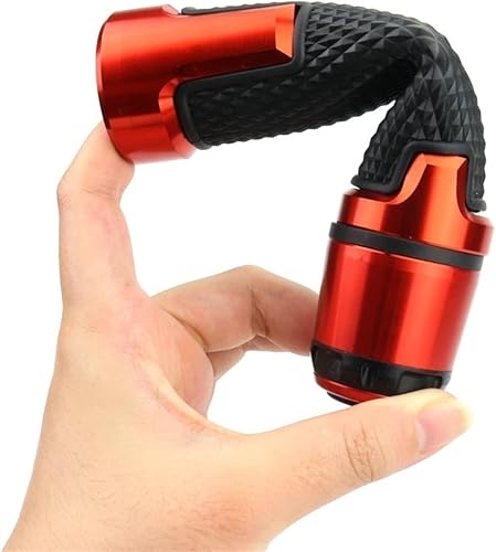 Miniatura 6 de Tapón de manillar para Kawasaki Ninja H2 H2R H2SX H2SE empuñaduras de manillar de motocicleta 78 pulgadas 0.866 in antideslizantes de goma tapas