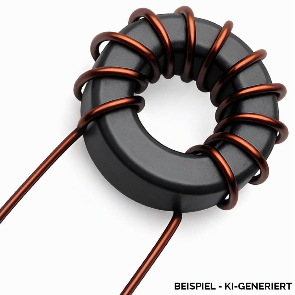 Ferrit Ringkern FT240-31 Material 31 – EMV-Entstörung für Kabel & Leitungen, Impedanzkern zur Störreduzierung 2631803802