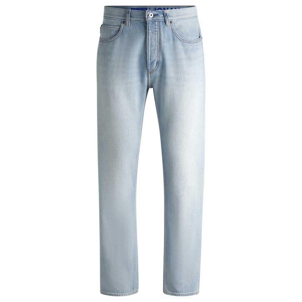Hugo Men's Jonah Jeans Trousers, Turquoise/Aqua,