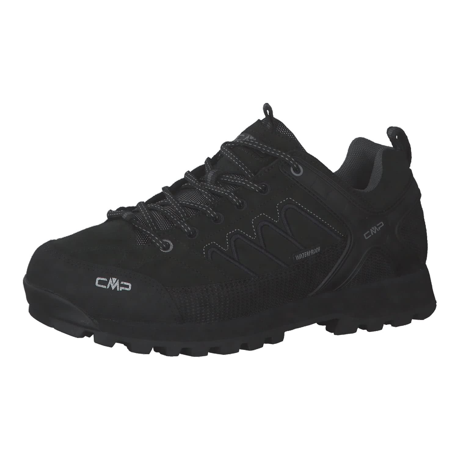 CMP Moon Low Trekking Chaussures de randonnée Unisexe - - Noir, 40 EU Weit
