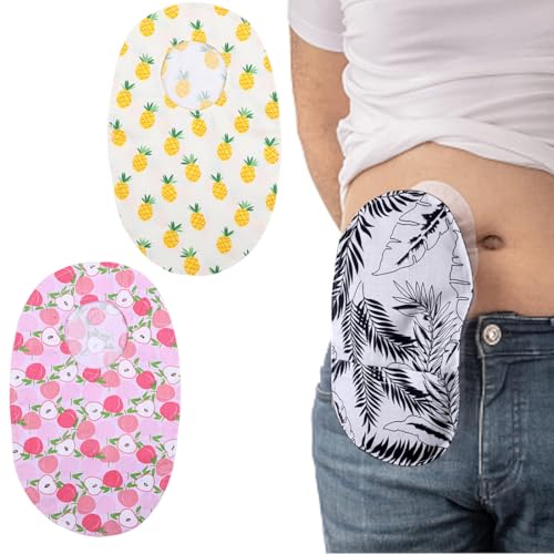 AYVRUOP 2 Pezzi Fodera Per Sacca Per Stomia,Lavabile Staccabile,Sacchetti per Colostomia,Copertura Sacchetto per Colostomia,Traspiranti Inserto Protettivo per Sacche per Colostomia
