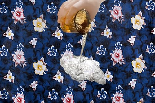 Image of The Furnishing Tree microwave oven cover compatible for IFB 25 Liters Convection 25SC4,25SC3,25BC4, Waterproof, Dustproof, Wipeable, Cover Size In CM: (50.8x43.2x35.6), Floral Pattern Blue