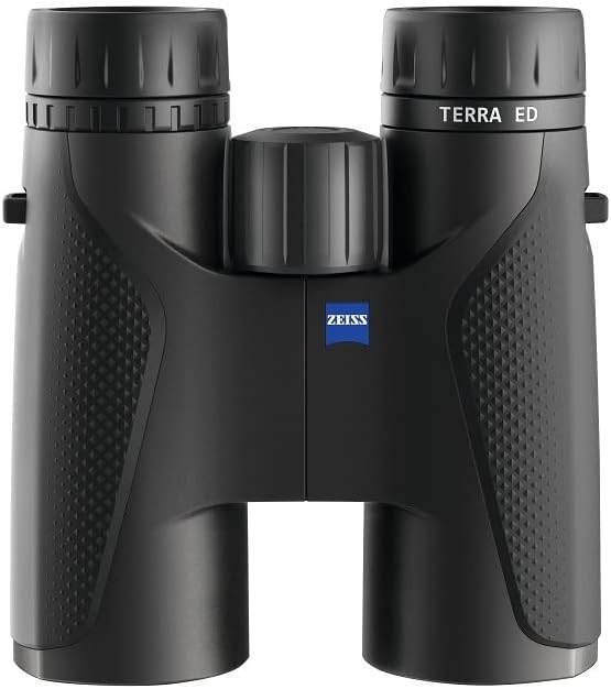 ZEISS 8x42 Terra ED Binoculars (Black) with Zeiss Lens Cleaning Kit Bundle