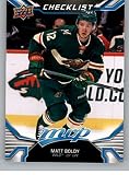 2022-23 Upper Deck MVP #250 Matt Boldy CL Checklist Minnesota Wild RC Rookie Card Official NHL Hockey Card in Raw (NM or Better) Condition