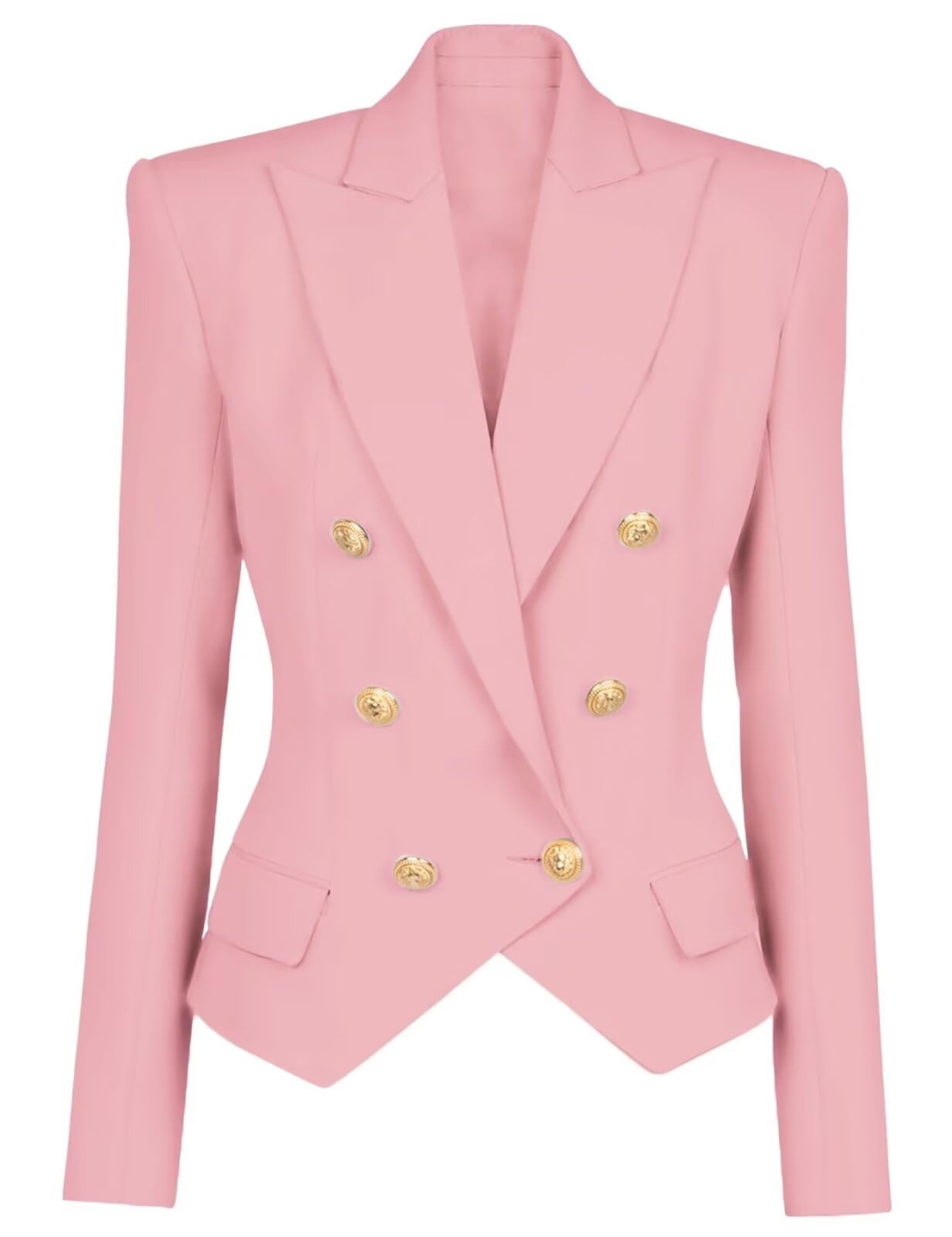 Blazers for Women Business Casual Suit Jacket Light Weight Jackets for Women Double Breasted Blazers Suit Jackets
