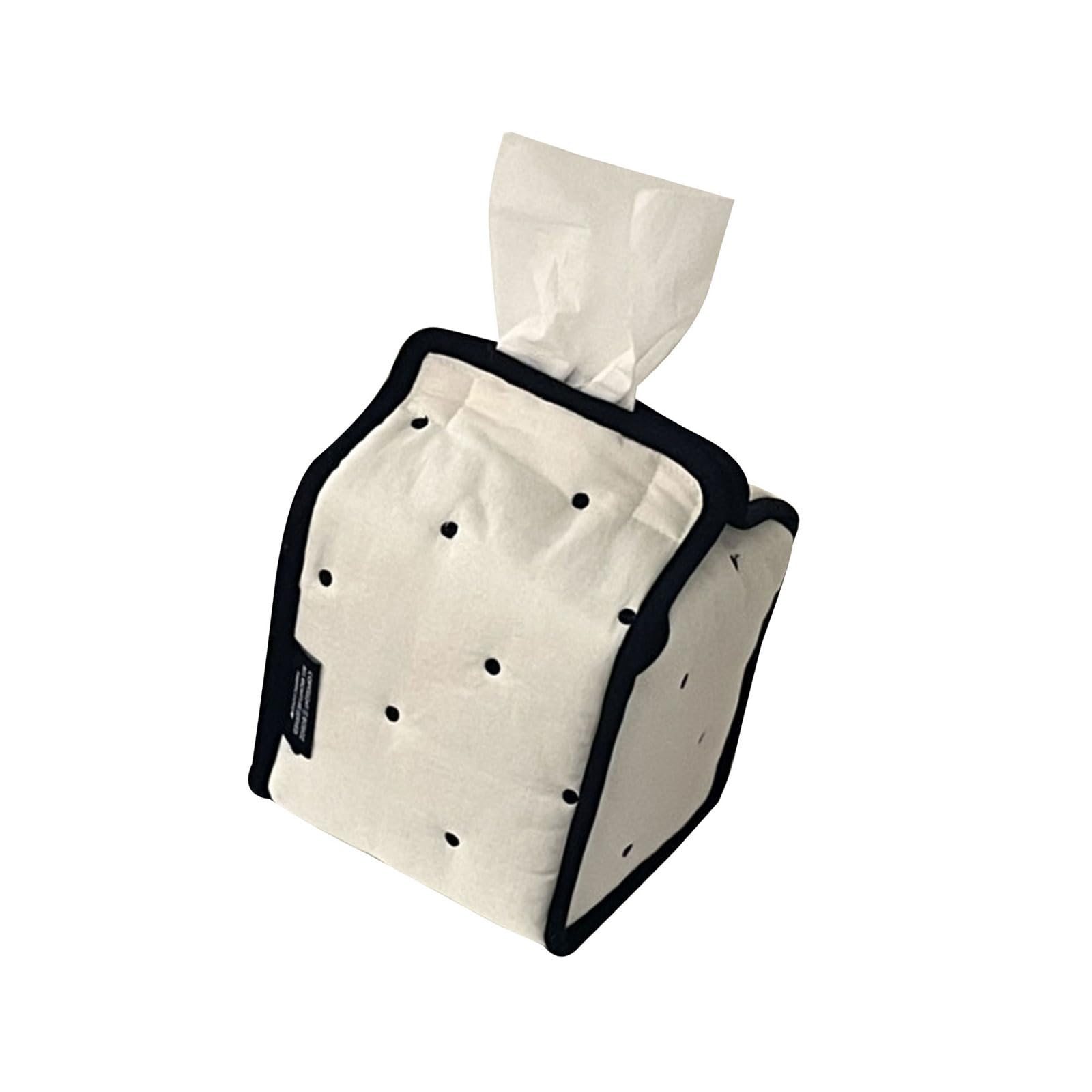 Stylish Striped Fabric Standing Tissue Holder with Removable Designs for Home Storage Organization Tissue Storage Box