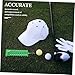 WOONEKY Golf Score Counter: 18-Hole Score Keeper Scoreboard with Keychain - Portable Shot Stroke Counter for Outdoor Golf Training Competition