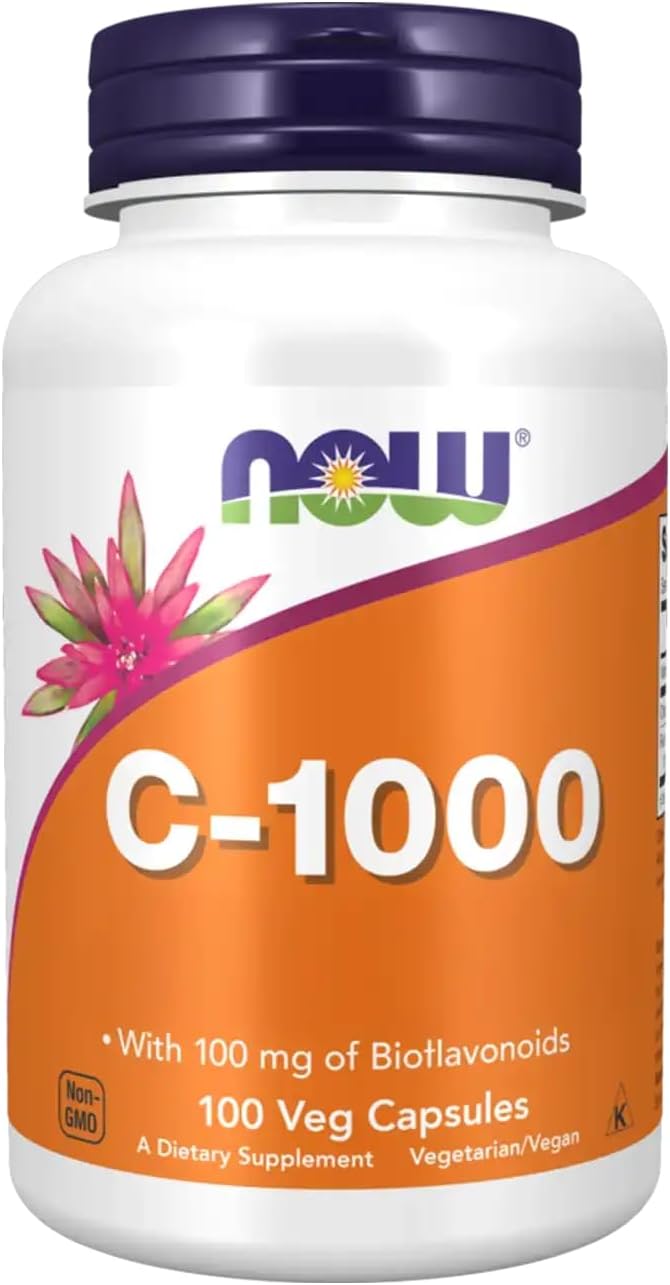 Vitamin C-1000 Veg Capsules, 100 Veg Capsules Per Bottle
