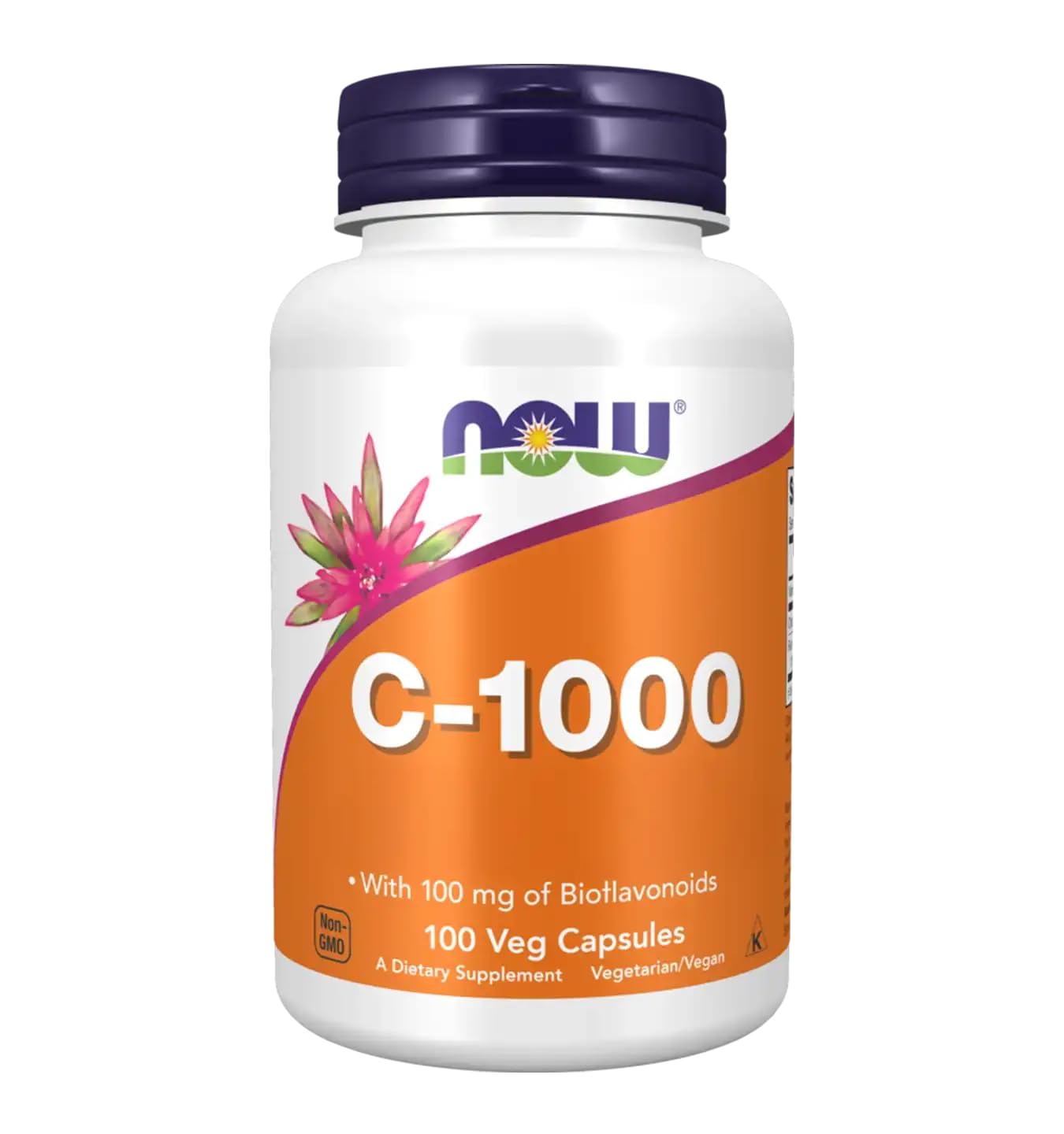 Foods Vitamin C1000 Veg Capsules, 100 Veg Capsules Per Bottle